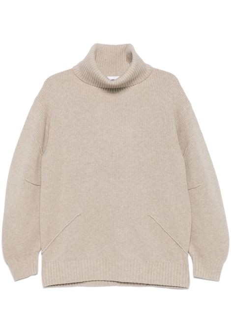 Maglione a collo alto in beige Helmut lang - donna HELMUT LANG | O06HW708E63